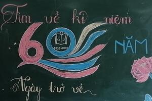 Báo tường kỉ niệm 60 năm thành lập trường (1959-2019)