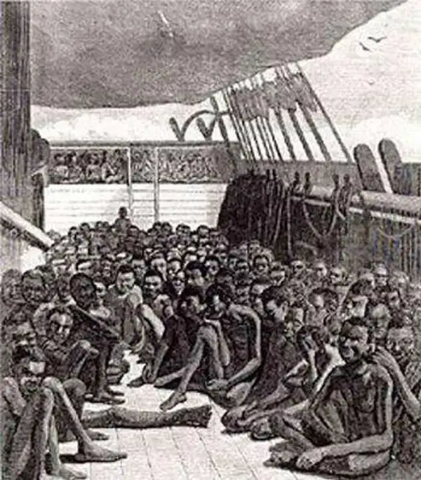 Địa ngục trên mặt nước: Sự khắc nghiệt, tàn bạo trên những chuyến tàu nô lệ Đại Tây Dương
